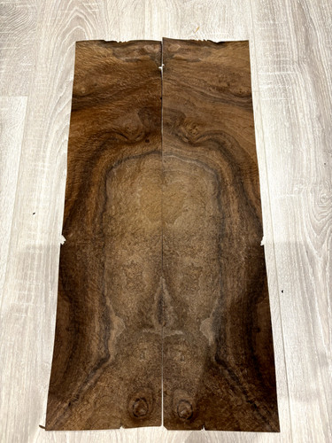 Burr walnut natural wood - -,