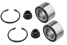 For Toyota IQ Verso S Vitz Yaris Wheel Bearing Kits Front Pair 2005-Onward