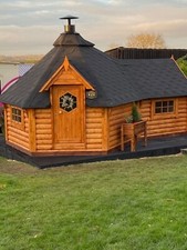 2m2 bbq hut with 8m2 - 9.2m2, 3.8m2