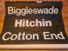 Vintage Bus Destination Blind