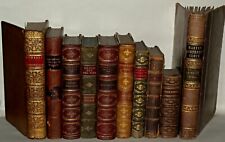 10 x Antiquarian Books - Shelf Filler, Wedding Decoration, Resale Collection