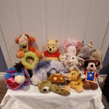 Large Collection Of Cute Disney Teddies x10 *Job lot*