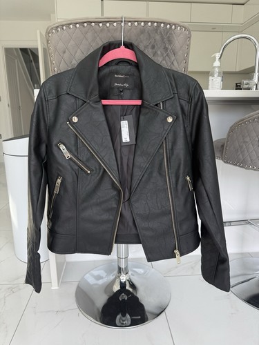 River island leather - river, jacket