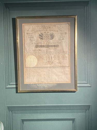 Framed vintage share - framed,