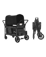 Wagon Stroller for 4 Kids Push