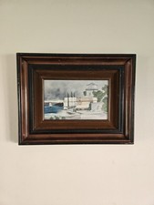 Original Vintage Maritime Oil