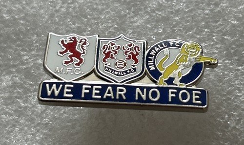 Millwall supporter enamel - millwall,