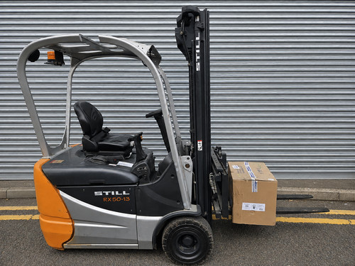 Forklift truck still - forklift,
