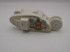 WW1 Crested China Model - Model Of A British Tank - Craven Arms Crest