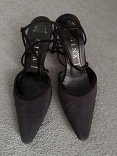 Gina Formal Brown Silk And