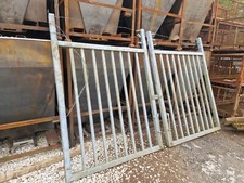heavy duty steel yard gates, posts available at additional cost approx 12ft