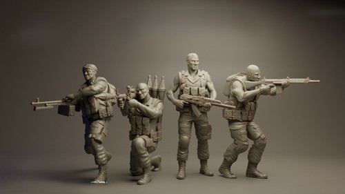 African militants turnbase - african,