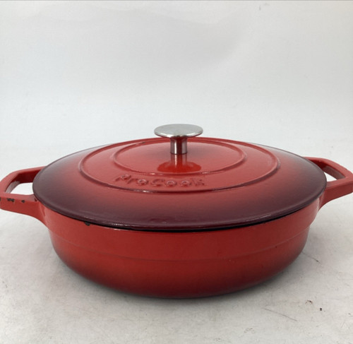 Procook red shallow - red,