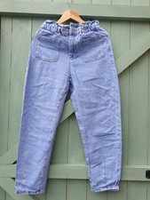 Zara Women's Light Blue Jeans Size EUR36