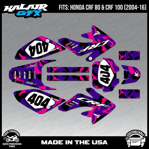 Graphics kit for honda - kit,