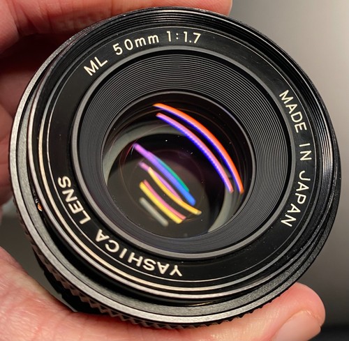 Contax yashica ml50mm 7 - contax, 1.7
