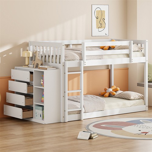 Modern twin over - twin, bed