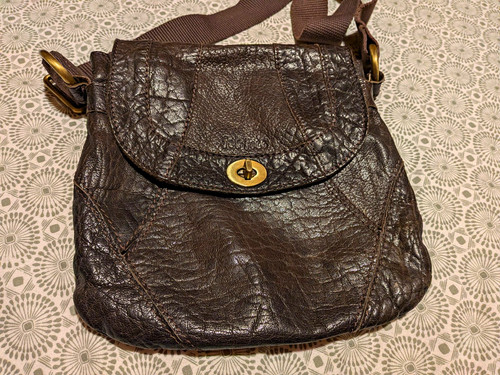 Fat face brown pebbled leather - fat,