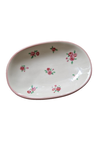 Shabby chic soap dish white - soap, |
