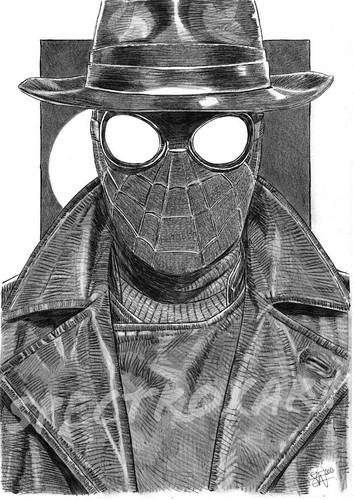Original art the spider - art, "the