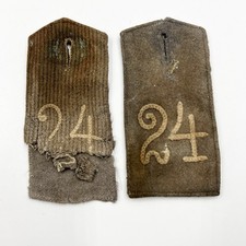 Genuine WW1 German 24 Epaulettes Cloth Shoulder Boards