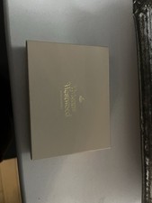 Vivienne Westwood Black Purse Wallet Empty Box Packaging.
