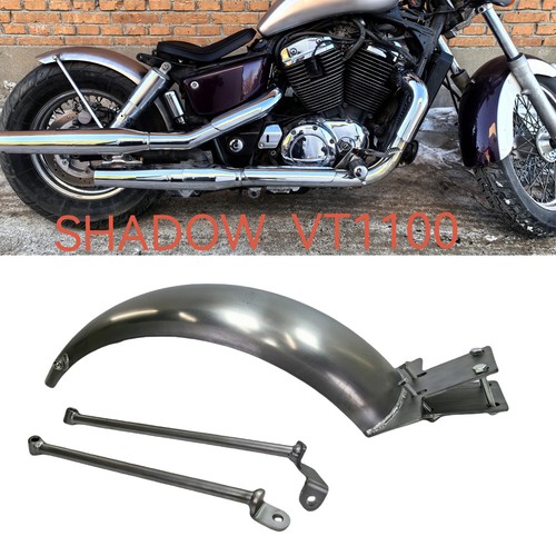Silver rear fender - rear,