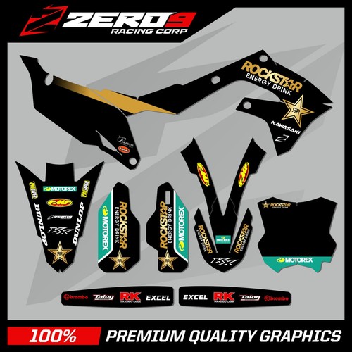 Kawasaki motocross graphics - motocross,