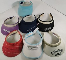 Vintage Golf Visors Job Lot x7