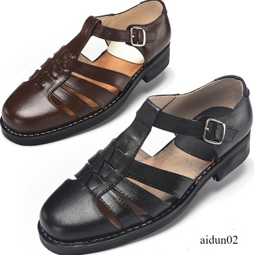 Mens leather smart formal - mens,