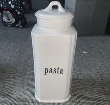 Ceramic Le Vrai Gourmet. Vintage. Pasta Storage Jar. Large