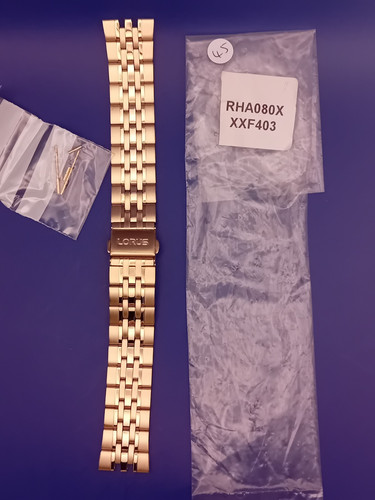 Lorus new watch strap gold - new,