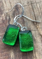 Dichroic Glass Earrings