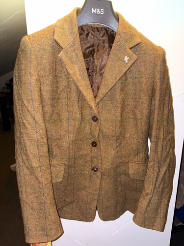 Caldene brown tweed equestrian - tweed,