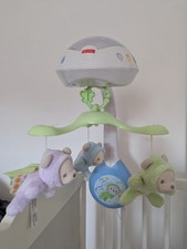 Fisher-Price CDN41 Butterfly Dreams 3-in-1 Crib Projection Mobile