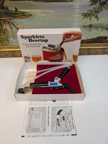 Boxed vintage 1970s sparklets - boxed,