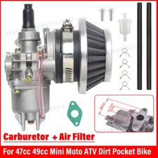 47cc 49cc 2-Stroke Carburetor For Mini Moto ATV Quad Dirt Bike Carburettor Carb