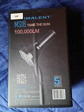Imalent MS18 Rechargeable Flashlight 100,000 Lumens LED Light Torch & Charger Pr