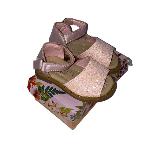 Girls infants pink sandals - girls,
