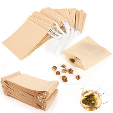 10-5000pcs Drawstring Tea Bag Filter Empty Tea Bags for Herb Loose Leaf Tea LOT