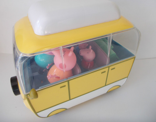 Peppa pig campervan caravan - peppa,