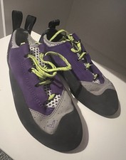 Evolv Nikita Women’s Climbing Shoes UK Size 6 EU 39.5 Purple Black Used 
