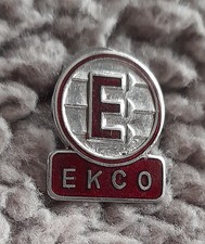 vintage EKCO radio enamel