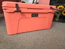 Yeti Tundra 65 Hard Cooler, Coral, Pre Owned