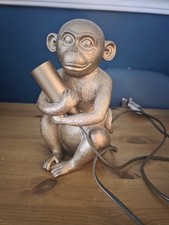 Gold Monkey Table Lamp Bedside