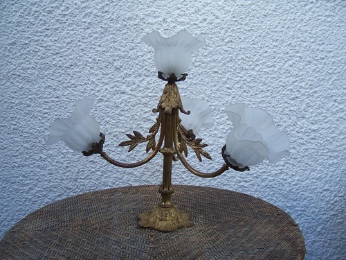 Antique ornate gilded bronze - gilded,