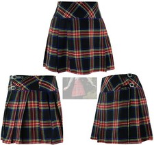 Ladies Knee Length Kilt Skirt