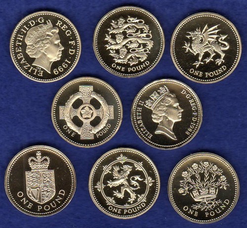 Great britain proof one - proof, £1,