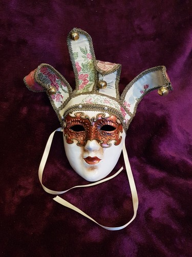 Vintage venetian jester - vintage,