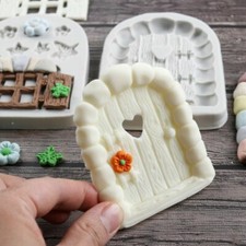 Fairy House Stone Door Fondant